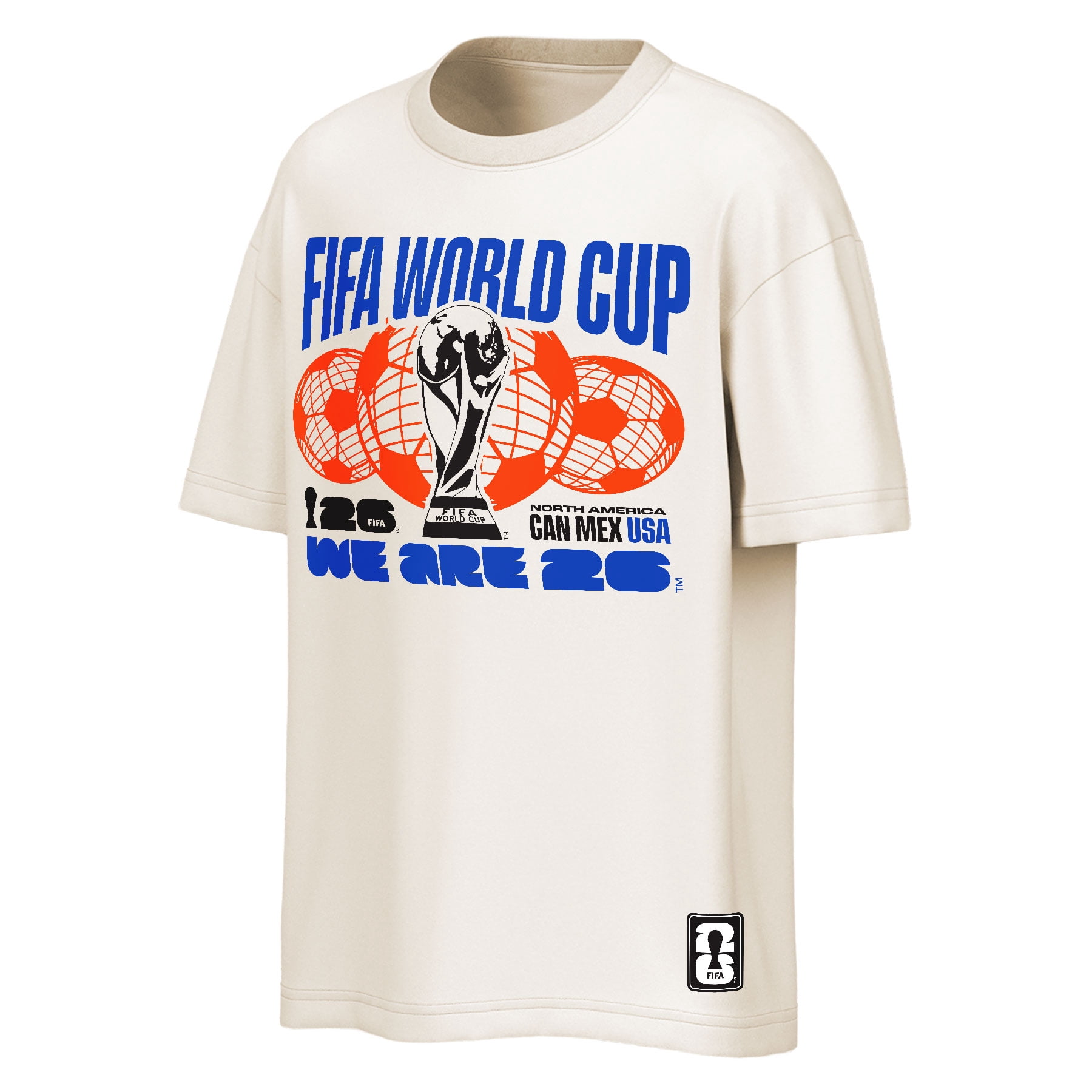 FIFA World Cup 2026 Tシャツ サッカー　ワールドカップ Men's Outerstuff Natural 2026 FIFA World Cup Oversized Fashion T