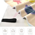thumbnail image 2 of Coolnut Beach Towels Summer Starfish Flip Flop Camping Towels Tropical Sea Sand Beach Sand Free Beach Towel, 30"x60" Large Beach Towels Quick Dry Bath Travel Towels Pool Yoga Beach Mat for Men WOM, 2 of 6
