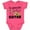 Vintage Hot Pink, variant on Inktastic I'm Gonna Play Guitar- Music Boys or Girls Baby Bodysuit