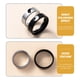 thumbnail image 2 of EeaseMX 2 anillos decorativos para pareja, símbolo de chismes de Tai Chi, adorno para dedo., 2 of 7