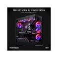 thumbnail image 2 of Phanteks NV5, Showcase Mid-Tower Chassis, High Airflow Performance, Integrated D/A-RGB Lighting, Seamless Tempered Glass Design, 8 Fan Positions, Black, 2 of 5