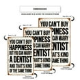 thumbnail image 3 of You Can't Buy Happiness But You Can Marry A Dentist Wall Art Retro Vintage Rusty Look Novelty Aluminum Metal Sign 18"x24", 3 of 5
