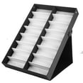 thumbnail image 1 of Estuche de Almacenamiento para Gafas de Sol Jadeshay 16 Rejillas Vitrina Color Negro y Blanco, 1 of 8