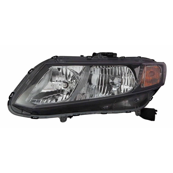 KAI New OEM Replacement Driver Side Headlight Assembly, Fits 2013-2013 Honda Civic Coupe