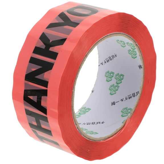 DECORNIJIA Colored Sealing Tape OPP 1 Roll 4.5x4.5x1.9in