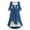 Blue, variant on Anmrize Women Medieval Victorian Gown, Off Shoulder Renaissance Dress, Layered Hem Cosplay Costume, Full Length Halloween Dress, Womens's Medieval Renaissance Costume Cosplay Over Dress, Black L
