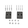 thumbnail image 1 of Mosiee Lawn Care Essential Compatible Deck Brake Pads For Different Mowers 2Pcs, 1 of 9