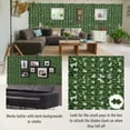 thumbnail image 6 of 60" x 128" (67 Sqft) Artificial Ivy Privacy Fence Screen, UV-Resistant Artificial Hedge Grass Wall, for Indoor & Outdoor Green Backdrop, Garden Greening Decoration, 6 of 8