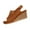 Brown, variant on Sandals For Women 2025 Wedge Flatform Open Toe Slip-on Peep Toe Slides Slippers Casual Summer Beach Outdoor Footwear Dressy Sandals 7.5