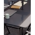 thumbnail image 4 of Naterial, Set Comedor Moderno para Exterior, Doma, Mesa, Sombrilla y 6 Sillas Plegables de Acero para Jardín, 4 of 13