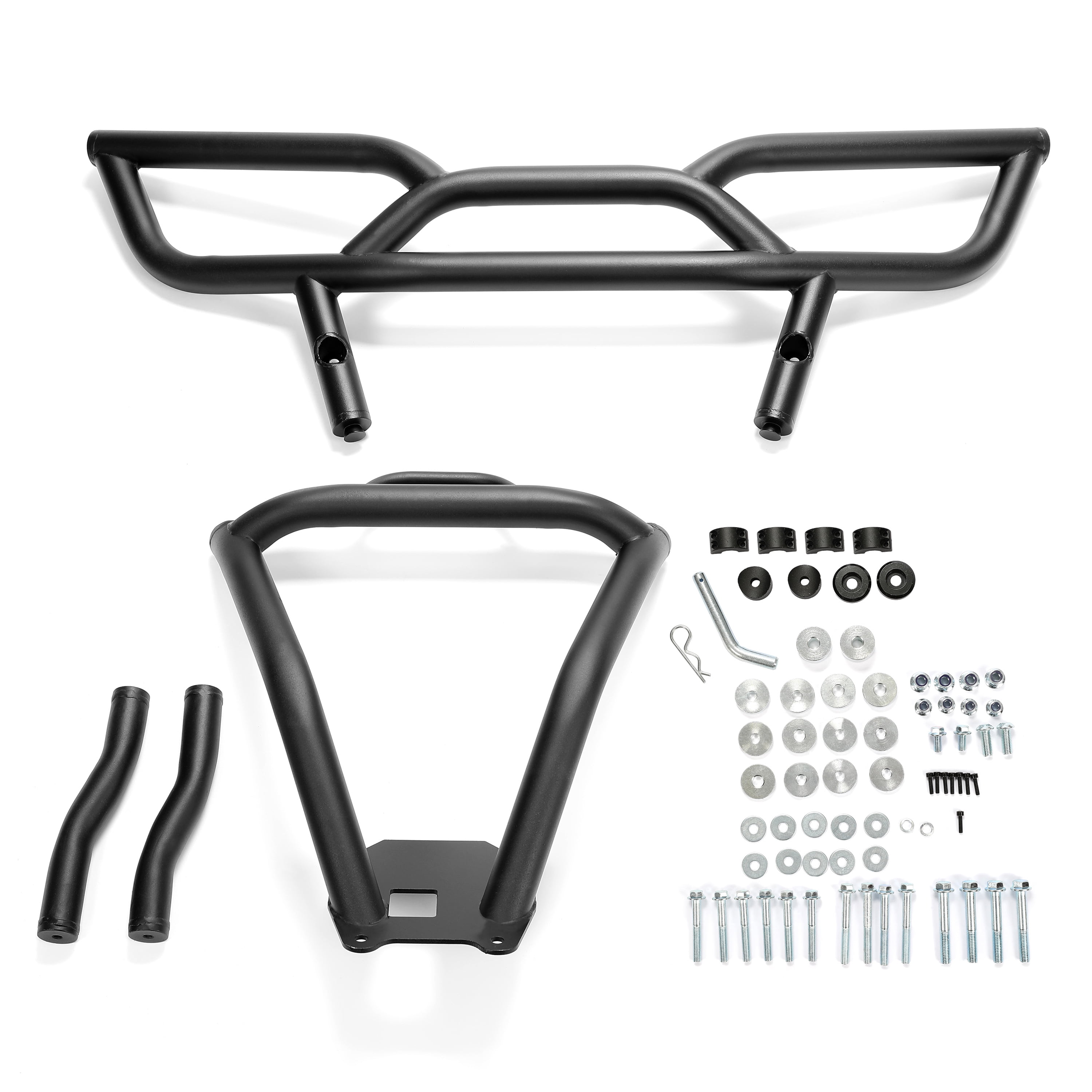 Kojem Rear Protector Bumper Heavy-Duty Steel for 14 15 16 17 18 UTV Polaris RZR XP 1000  RZR XP 4 1000 Powder Coated