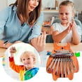 thumbnail image 1 of RYRDWP Clearance Mini 8-Key Thumb Piano Gift Set – with Paper Box, Lanyard & Metal Chain – Perfect for Kids, Beginners & Music Enthusiasts, 1 of 6