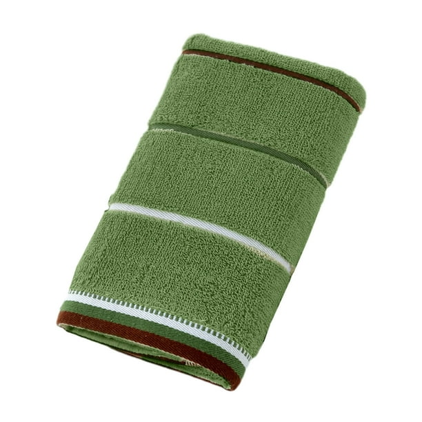 Suave y cómoda: hecha de material de algodón de buena calidad, la toalla es suave y cómoda, brindándole una experiencia cálida y cómoda después del baño.
