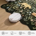 thumbnail image 4 of Sleep Zone 4x6 Area Rug for Bedroom, Washable Area Rug Non Slip Carpet for Livingroom, Abstract Vintage Low Pile Water Resistant Rugs Indoor, Forest Creatures, 4 of 10