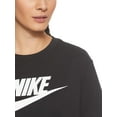 thumbnail image 4 of Nike Sportswear Essential Women's Cropped Logo T-Shirt Color: Black/White Size: XL, 4 of 7