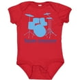 thumbnail image 3 of Inktastic Future Drummer Music Boys Baby Bodysuit, 3 of 5