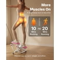thumbnail image 4 of Merach Rocking Steppers for Exercise at Home, 3D Motion Stair Stepper with Resistance Bands for Full Body Workout & Low-Impact Balance Board, 330 LBS Loading Capacity Exercise Equipment, 4 of 5