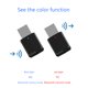 thumbnail image 5 of Transmisor Receptor Bearachild USB 5.0 2-en-1 Adaptador de Audio 3.5mm Negro, 5 of 6