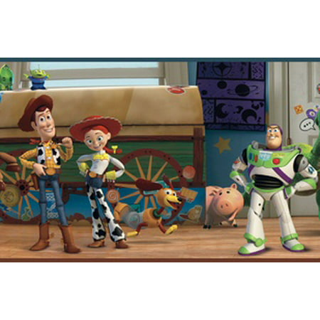 879548 Wide Toy Story Andy S Room Wallpaper Border