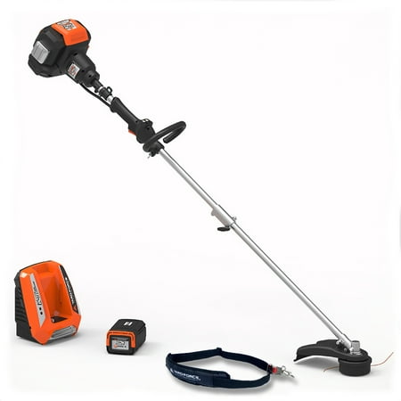 Yard Force 120vRX Lithium-Ion 18” Line Trimmer with Push-Button Speed Control - COMPLETE