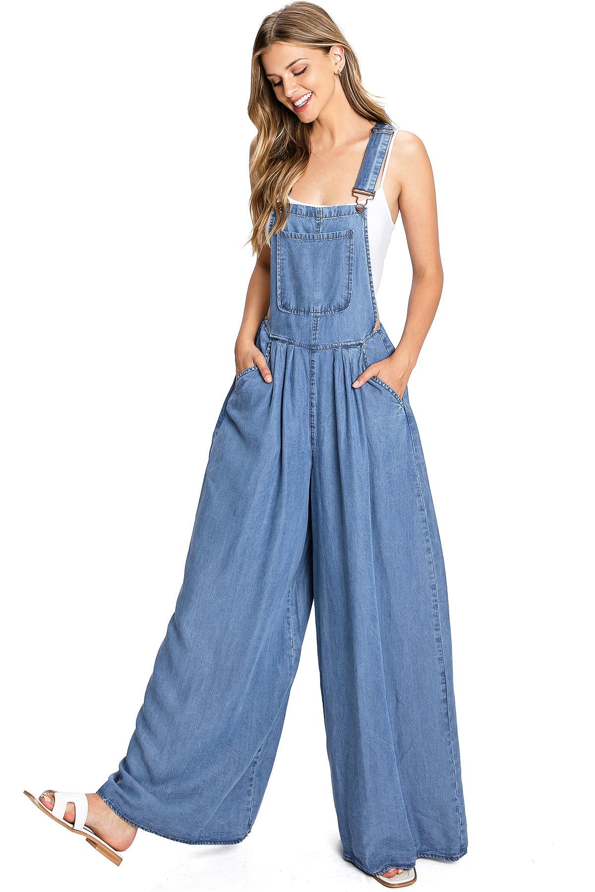 Vibrant Women's Jumpsuit Wide-Leg Super 
