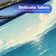 thumbnail image 5 of 31.5x11.8 Inch Durable Desk Mat, Water Resistant Anti-Fray Mouse Pad with Coastal Scenery, Non-Slip Rubber Back Desktop Mat for Business Office & Home Computer Use, 5 of 7