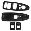 thumbnail image 2 of 4pcs Carbon Fiber Window Lift Switch Trim for BMW X1 2016-2019, 2 of 15