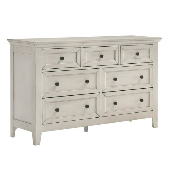 Intercon San Mateo Youth 7-Drawer Dresser, Rustic White