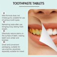 thumbnail image 3 of 62 Tablets Mint Flavors Toothpaste Tablets Improve Bad Breath Remove Smoke Stains Fresh Oral Hygiene Solid Toothpaste Tablet, 3 of 5