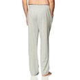 thumbnail image 3 of Sleep Lounge-Pant Nautica Soft Knit para hombre, color gris jaspeado, 3 of 3