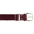 thumbnail image 2 of Champro Youth 1.25" Leather Tab Baseball Belt Maroon, 2 of 2