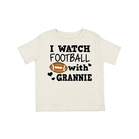

Inktastic I Watch Football with My Grannie Gift Toddler Boy Girl T-Shirt