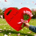 thumbnail image 7 of feimajia 40CM Valentines Day Portable Flower Heart Shaped Gift Card for Wedding Anniversary Party Gifts, 7 of 7