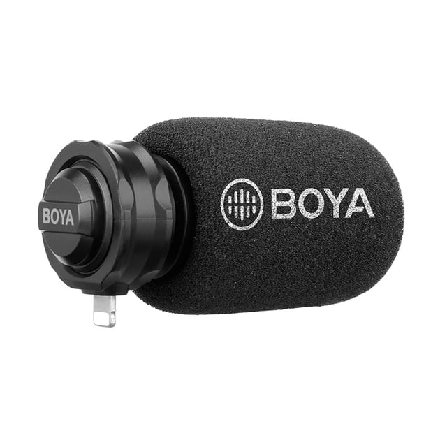 Micrófono BOYA BY-DM200 Micrófono de condensador cardioide estéreo digital MFI Certificado Reemplazo de sonido excelente para dispositivos iOS Grabación para iPhone iPad iPod Touch BOYA Micrófono
