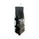 thumbnail image 1 of Bolsa de almacenamiento para colgar en el armario de pared, organizador de bolsos y carteras, bolsa de almacenamiento gruesa de doble cara, color negro, 1 of 1