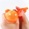 thumbnail image 3 of Nueva bola naranja antiestrés bolas de ventilación de frutas juguete para aliviar el estrés 1 Uds, 3 of 5