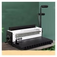 thumbnail image 5 of Manual Spiral Binding Machine Metal 34 Hole Punching Square 4X4mm A4 Paper Binding Machine, 5 of 5