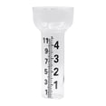 thumbnail image 1 of SIfdSeng Friendly with High Borosilicate Glass Rain Gauge Test Tube Glass Cup Scratch and Wear Measuring Cup Scale, 1 of 7