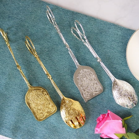 

Meizhencang Cake Clip Scissors Shape Retro Style Wrought Iron Multipurpose Serving Clip Kitchen Accessories