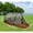 Boat-shaped hand-thrown mosquito net regular version (orange base), variant on Portable Mosquito Netting for Camping & Outdoor Adventures - Easy Setup, No Installation Required, Breathable Polyester Fabric, Ideal for Travel, Parties, and Backyard Fun