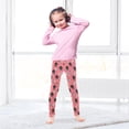 thumbnail image 5 of joogoo Girls' Leggings Skull Floral Yoga Pants 9-10T, 5 of 8