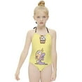 thumbnail image 3 of The Loud House Girl's One-Piece Swimsuit Bathing Suit Soft Stretchy Children's Swimwear Swim Attire for Vacation 10-12Y(150cm), 3 of 8