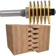thumbnail image 4 of 1/2 Inch Shank Rail and Stile Finger Joint Glue Router Bit Cone Tenon Woodwork Cutter Tool, 4 of 5