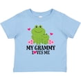 thumbnail image 3 of Inktastic My Grammy Loves Me Granddaughter Girls Baby T-Shirt, 3 of 5