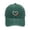 Green, variant on Heart Football Embroidery Washed Baseball Cap American Western Unisex Sports Sunshade Duck Hat Black