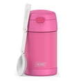 thumbnail image 1 of Tarro de comida THERMOS FUNTAINER de acero inoxidable, 473 ml, rosa neón, 1 of 5