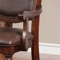 thumbnail image 5 of Furniture of America Simmons Wood Dining Arm Chair in Brown Cherry (Set of 2), 5 of 6