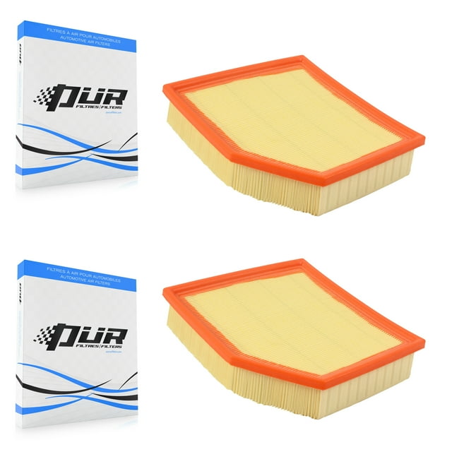 PUR Engine Air Filter (2 Pack) for Car Lexus IS300 IS350 IS250 GS350 RC350 RC300 IS200t GS450h GS300 GS460 RC200t GS200t K57-100095