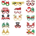 thumbnail image 1 of Gafas De Navidad Y Sombreros Set Foto Booth Props Party Santa Claus HATS 14 PCS Sunnimix Proveedor de sombreros de fiesta, 1 of 8
