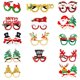 thumbnail image 1 of Gafas De Navidad Y Sombreros Set Foto Booth Props Party Santa Claus HATS 14 PCS Sunnimix Proveedor de sombreros de fiesta, 1 of 8